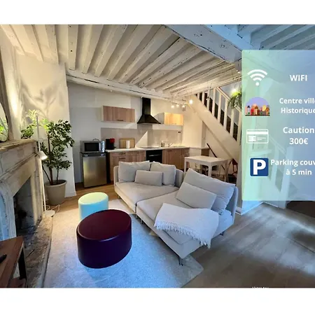 Duplex Renove Au Calme Et Apartment Caen